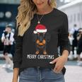 Dachshund Christmas Jumper Merry Christmas Dachshund Christmas Langarmshirts Geschenke für Sie