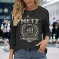 Das Ist Ein Metz Ding Metz Name Langarmshirts Geschenke für Sie