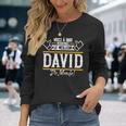 David Oici Á Quoi Ressemble Le Meilleur Du Monde T-shirt à manches longues Cadeaux pour elle