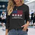 Doge Department Of Government Efficiency DOGE Government Long Sleeve T-Shirt Gifts for Her