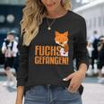 Doppelkopf Card Game Foxes Catch Langarmshirts Geschenke für Sie