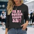 In My Double Digits Era Coquette 10 Year Old 10Th Birthday Long Sleeve T-Shirt Gifts for Her