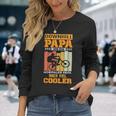 Downhill Papa Bicycle Bike Mtb Langarmshirts Geschenke für Sie