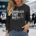 Drinkste Ene Met Kölsches Grundgesetz Carnival Cologne Langarmshirts Geschenke für Sie