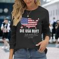 Emigration Usa Farewell Gadgets America Emigrant Langarmshirts Geschenke für Sie