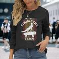 España Gimnasia Deportes Artístico Gimnasia Camiseta de manga larga Regalos para ella