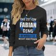 Fabian Name First Name Langarmshirts Geschenke für Sie