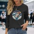 Fauteuil Astronaute Dans L'espace T-shirt à manches longues Cadeaux pour elle