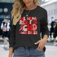 In February We Wear Red Chd Awareness Heart Disease Month Long Sleeve T-Shirt Gifts for Her