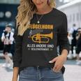 Flugelhorn Flügelhornist Instrument Slogan Langarmshirts Geschenke für Sie