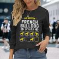 French Bulldog Frenchie Dog Holder Langarmshirts Geschenke für Sie