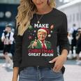 Christmas Pyjamas Make Christmas Great Again Langarmshirts Geschenke für Sie