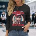 Cool Trump Groundhog Make Groundhog Day Great Again Long Sleeve T-Shirt Gifts for Her