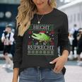 Fishing Christmas Fishing Pike Ruprecht Langarmshirts Geschenke für Sie