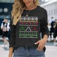 Guns For Christmas Ugly Sweater Gun Right Hunting Military Langarmshirts Geschenke für Sie