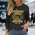 Handwerker Hourly Sale Langarmshirts Geschenke für Sie