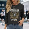 Het Is Een Zimmermann Ding Je Zou Het Niet Begrijpen Zimmermann Naam Langarmshirts Geschenke für Sie