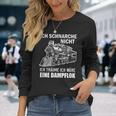 Ich Schnarche Nicht Ich Träume Ich Wäre Eine Dampf Lok Langarmshirts Geschenke für Sie