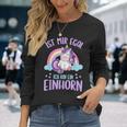 Ist Mir Egal Ich Bin Ein Einhorn Langarmshirts Geschenke für Sie