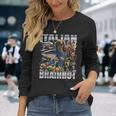 Italian Brainrot Long Sleeve T-Shirt Gifts for Her