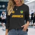 Jamaica Flag Reggae Music Fan Jersey Langarmshirts Geschenke für Sie