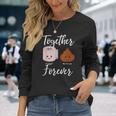 Kacke Together Forever Toilet Roll Poop Langarmshirts Geschenke für Sie