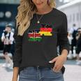 Kenya Germany Flag German Kenyan Langarmshirts Geschenke für Sie