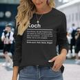 Koch Definition Saying Professional Kitchen Chef Langarmshirts Geschenke für Sie