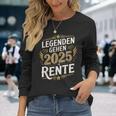 Legends Go 2025 In Retiree Retiree Langarmshirts Geschenke für Sie