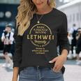 Lethwei Bare Knuckle Boxing University Burmese Boxing Long Sleeve T-Shirt Gifts for Her