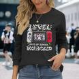 Level 100 Days School Unlocked Game Controller 101 Days Boys Long Sleeve T-Shirt Gifts for Her