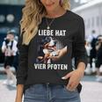 Liebe Hatier Pfoten Appenzeller Mountain Dog Langarmshirts Geschenke für Sie