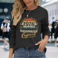 Limited Edition 1976 Geburtstag Retro Geburtsjahr 1976 Langarmshirts Geschenke für Sie