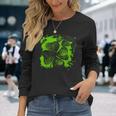 Lucky Charm Four Leaf Clover Irish Clover S Langarmshirts Geschenke für Sie