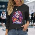 Manga Anime Aesthetic Cyberpunk Techwear Harajuku Langarmshirts Geschenke für Sie