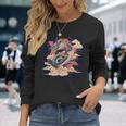 Motif Dragon Japonais Pour Un Style Emblématique T-shirt à manches longues Cadeaux pour elle