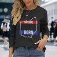 OH Ohio NativeShirt Home State Residents Pride Idea Long Sleeve T-Shirt Gifts for Her