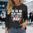 Oi Oi Oi I Hob Den Biggest Koi Fish Koi Langarmshirts Geschenke für Sie