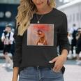 Pepe The Meme King Long Sleeve T-Shirt Gifts for Her