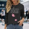 Pink Teapot And Cup TEA Chemistry Solution Long Sleeve T-Shirt Gifts for Her