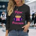 Pisten Prinzessin Skifahren Skiurlaub Snowboard Apres Ski Langarmshirts Geschenke für Sie