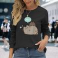 Pusheen Hey With Pip Langarmshirts Geschenke für Sie