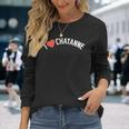 Regalo Para El Primer Nombre Chayanne I Love Chayanne Camiseta de manga larga Regalos para ella