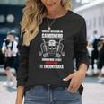 Regalos Para Camioneros No Te Metas Con Un Camionero Camiseta de manga larga Regalos para ella