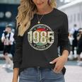 Retro 38 Yearsintage 1985 Limited Edition 38Th Birthday Langarmshirts Geschenke für Sie