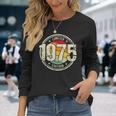 Retro 48 Yearsintage 1975 Limited Edition 48Th Birthday Langarmshirts Geschenke für Sie