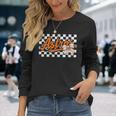 Retro Houston Last Name Pride Personalized Outfits Long Sleeve T-Shirt Gifts for Her