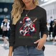 Santa Claus Guitar Ugly Christmas Jumper Langarmshirts Geschenke für Sie