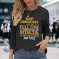 Sap Consultant Camiseta de manga larga Regalos para ella
