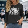 Sohnon Eltern Für Den Besten Sohn Der Welt German Langu Langarmshirts Geschenke für Sie